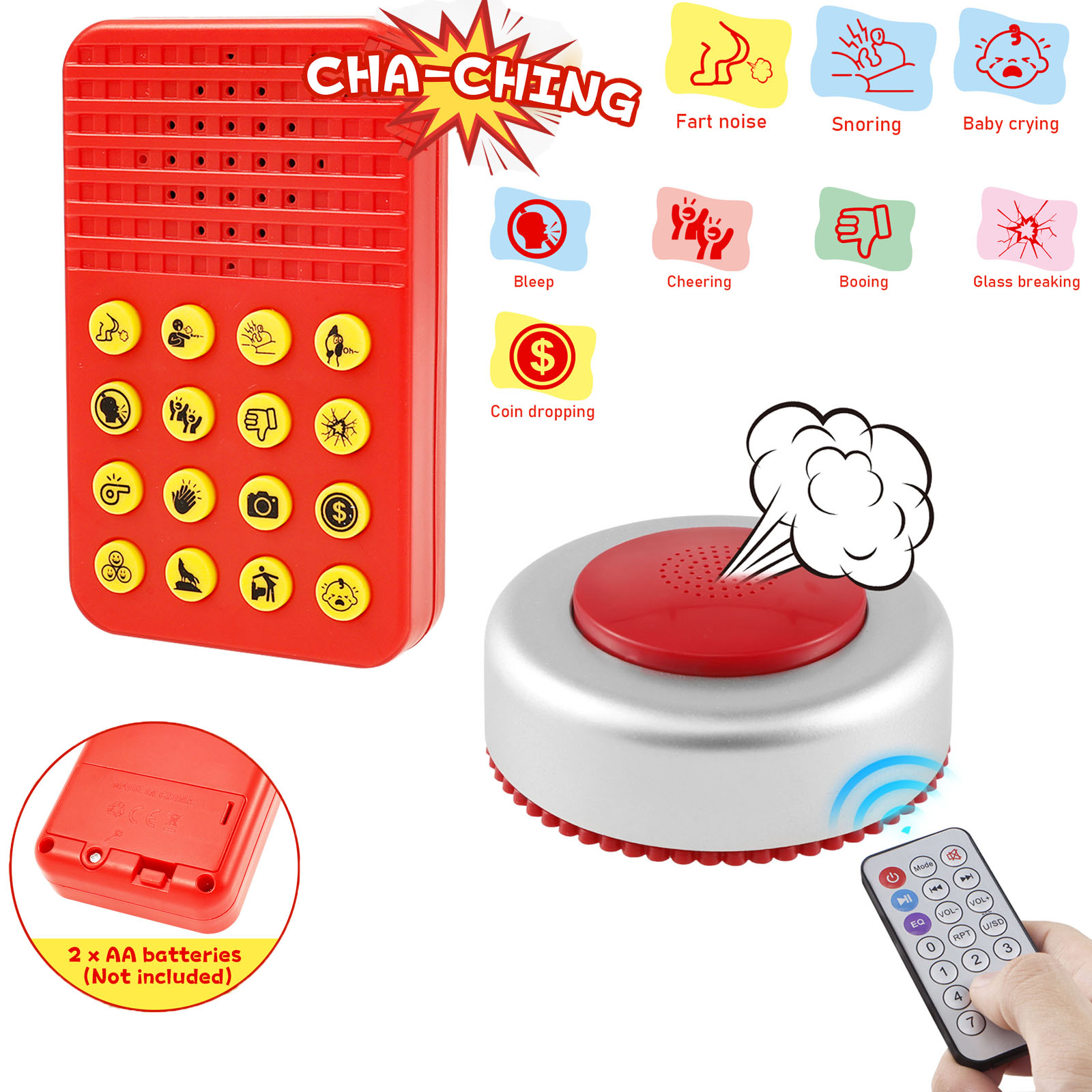 Party Games Engagement - Máquina de Efeitos Sonoros Engraçados, Máquina