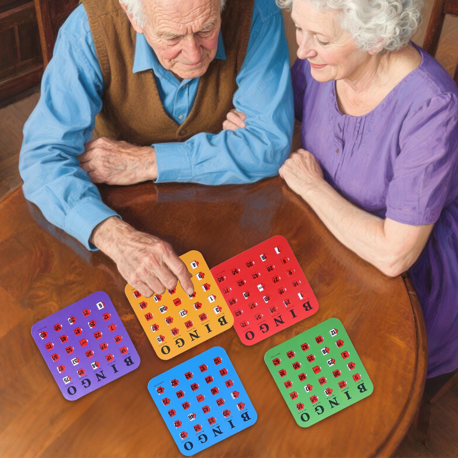 Party Games For Adults Large Group - 5 Cartas de Bingo com Impressão