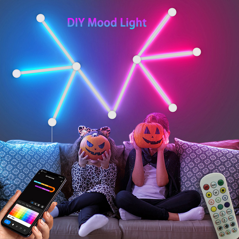Party Games Switch - Lâmpada de parede rgb inteligente, barra