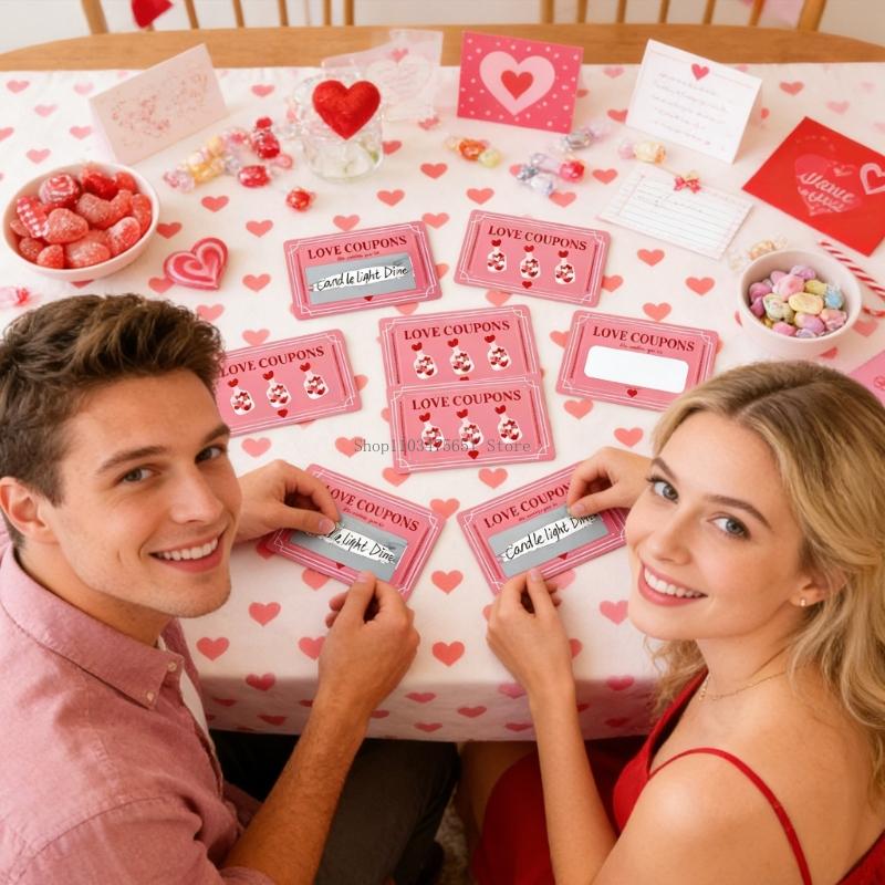 Party Games Using Cards - Cartões reveladores sentimentos Raspadinha do Dia