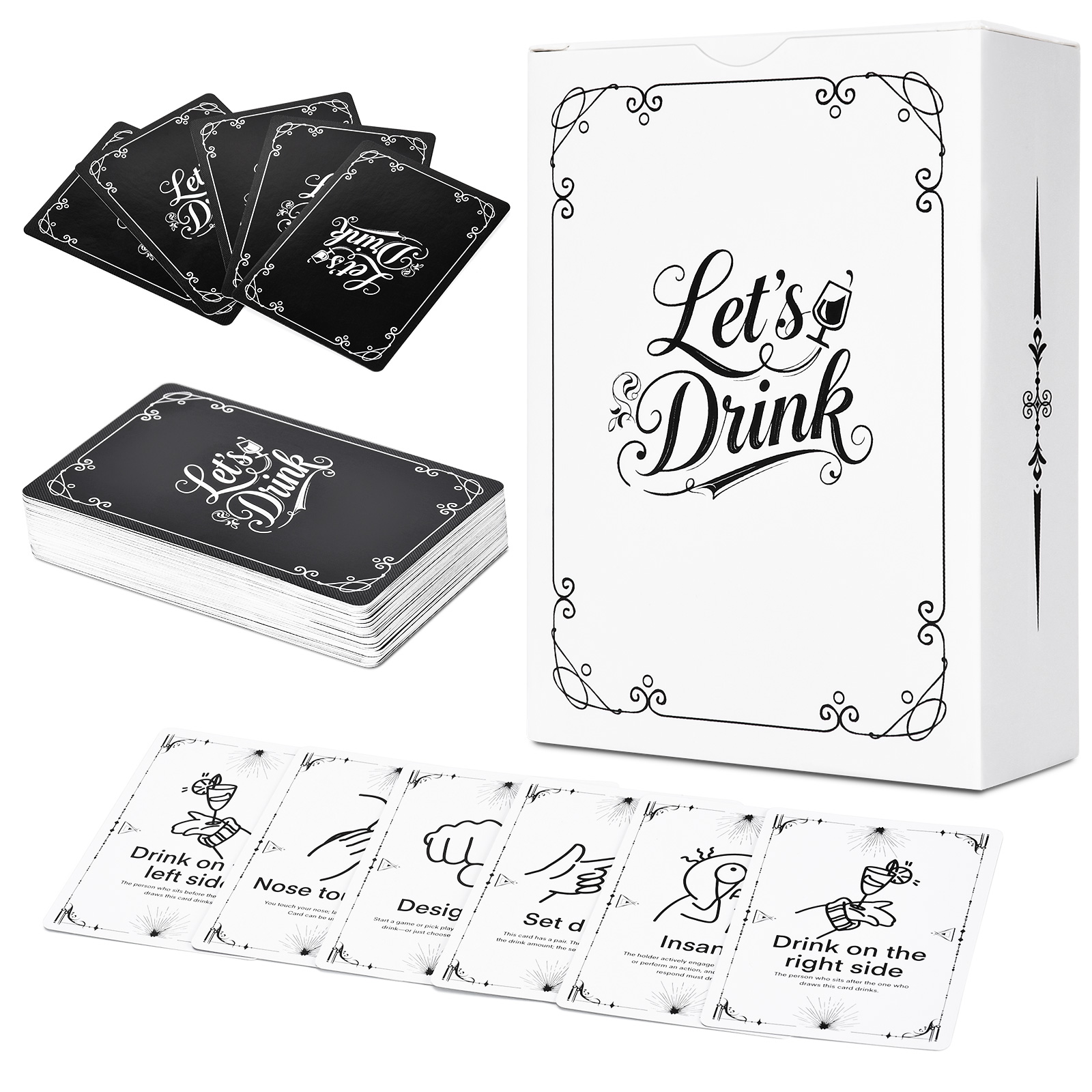 Party Games Adult Birthday - Cartas de Jogo para Adultos –