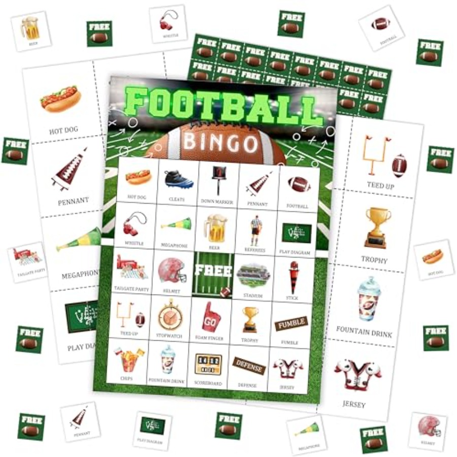 Party Games For Adults Large Group - Cartas de Jogo de Bingo para