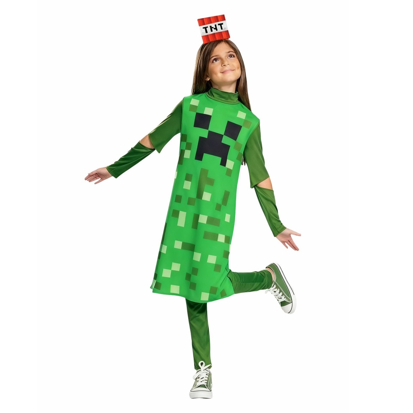 Fantasia Clássica de Menina Cr - Party Games Minecraft avaliação e preço