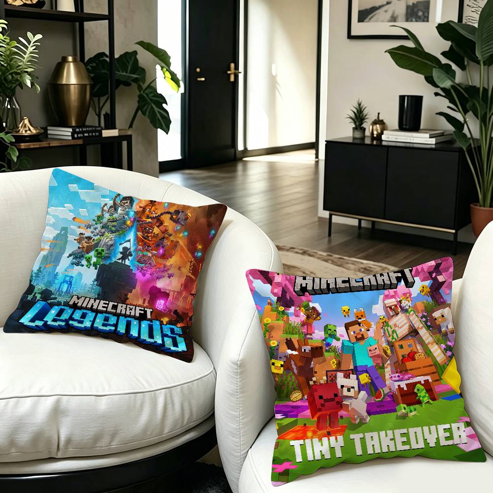 Capa de Almofada Personalizada - Party Games Minecraft avaliação e preço