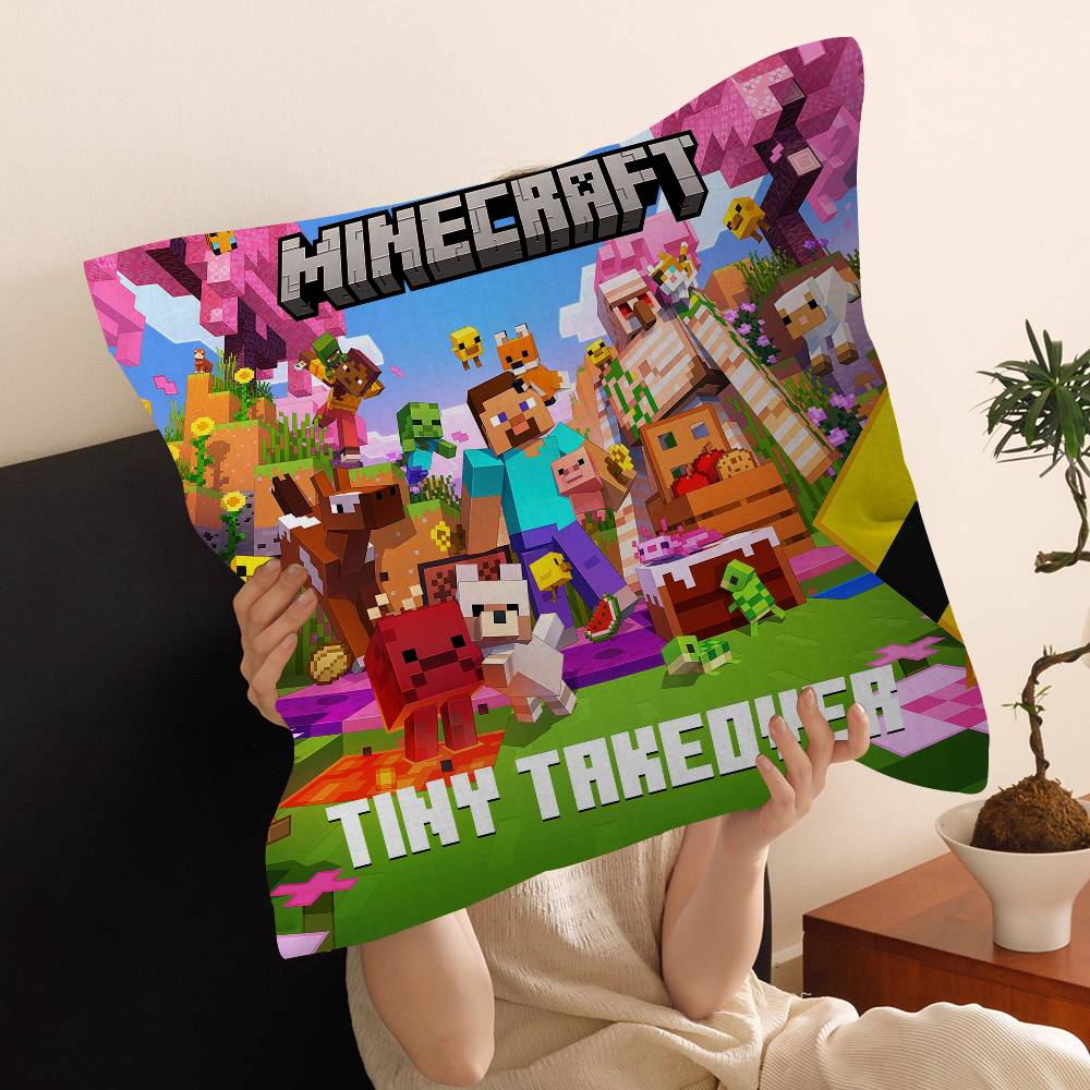 Capa de Almofada Personalizada - Party Games Minecraft avaliação e preço