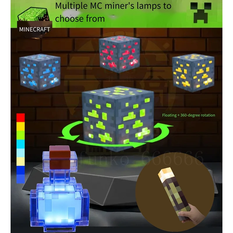Mini lanterna tocha chaveiro m - Party Games Minecraft avaliação e preço