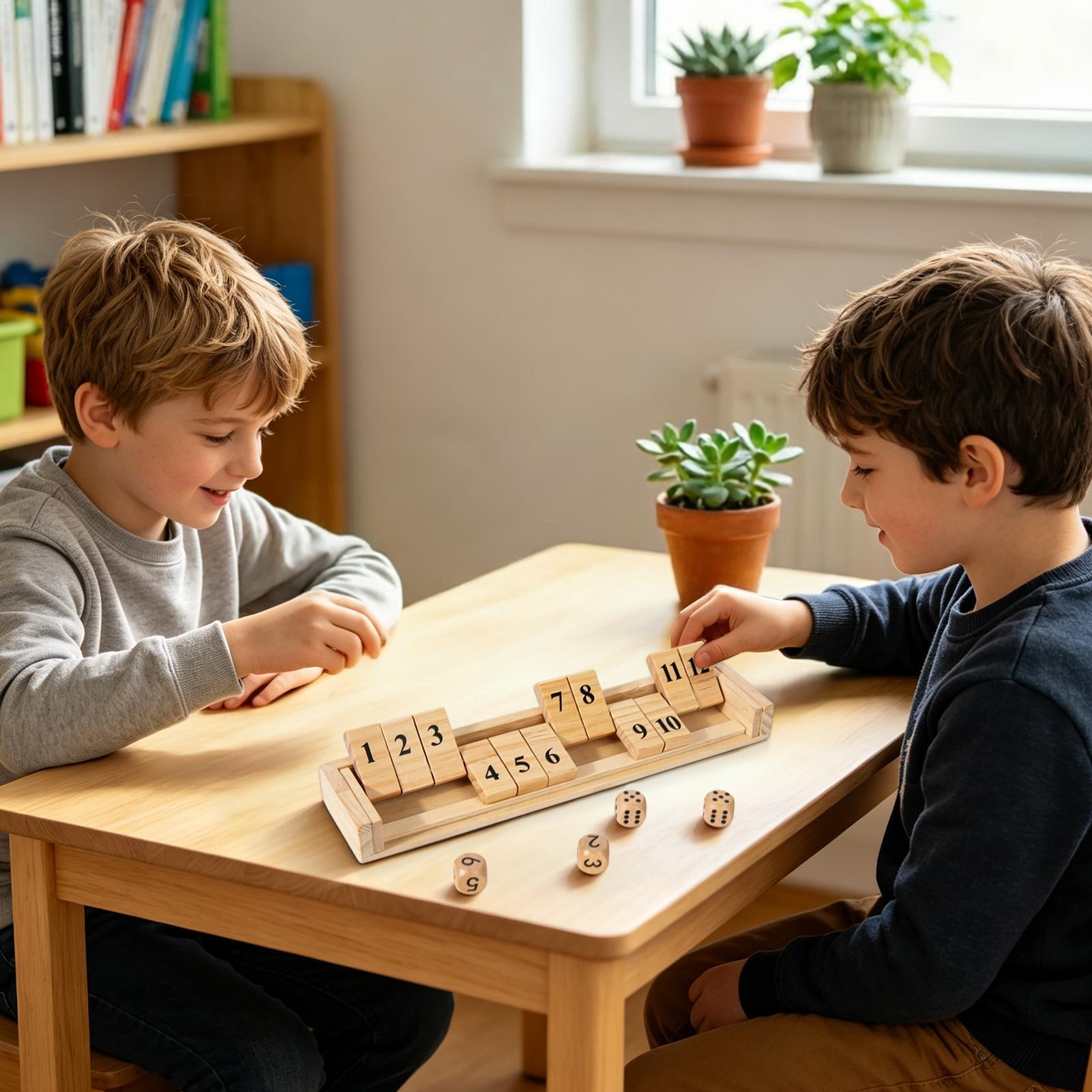 Jogo Shut The Box, Jogo de Tab - Party Games Usa avaliação e preço