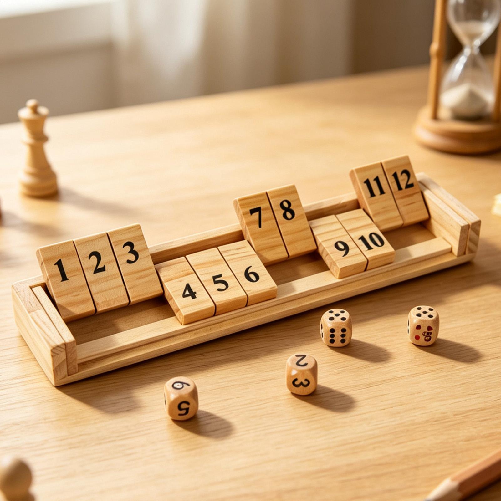 Jogo Shut The Box, Jogo de Tab - Party Games Usa avaliação e preço
