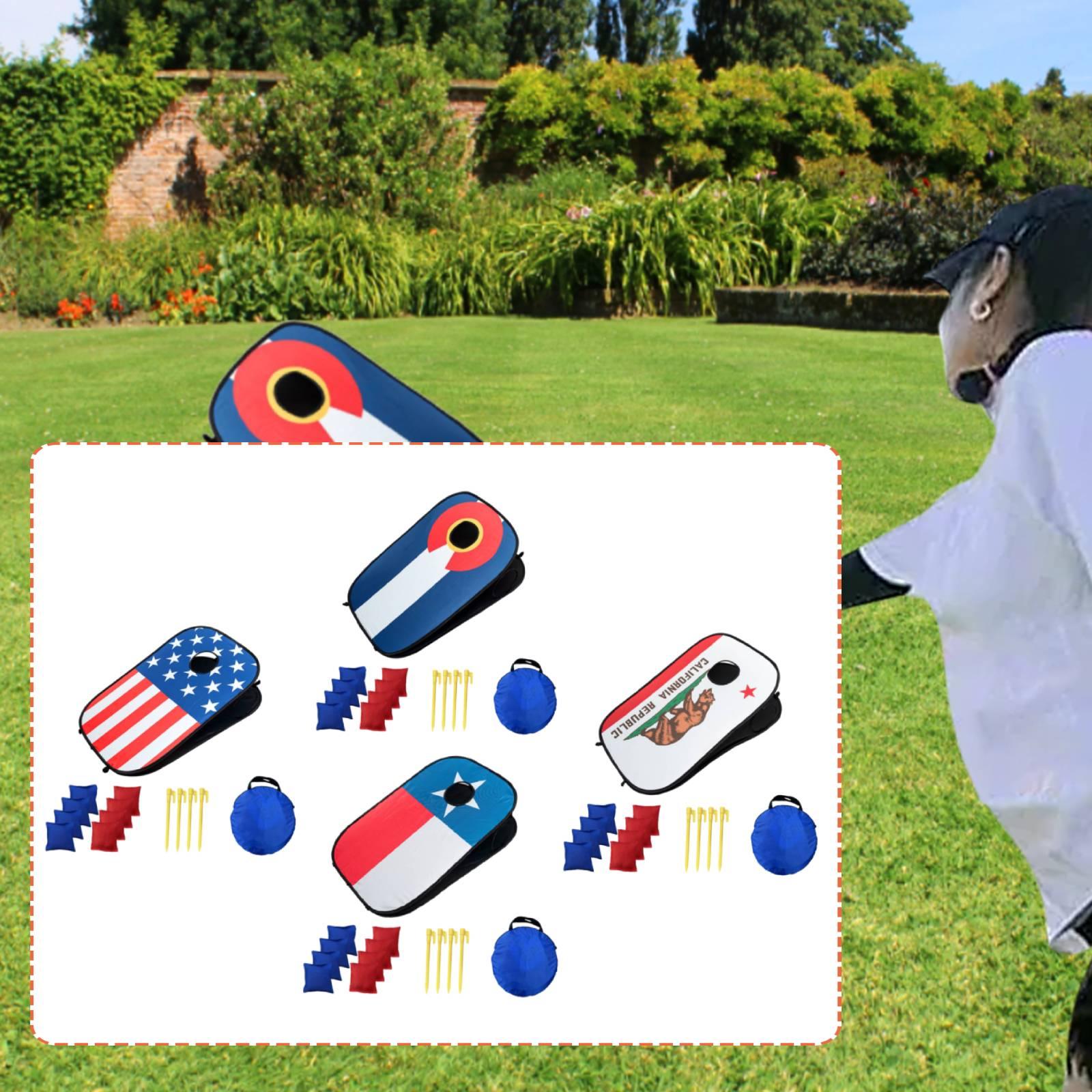 Jogo de Arremesso de Sacos de  - Cornhole Board Set avaliação e preço