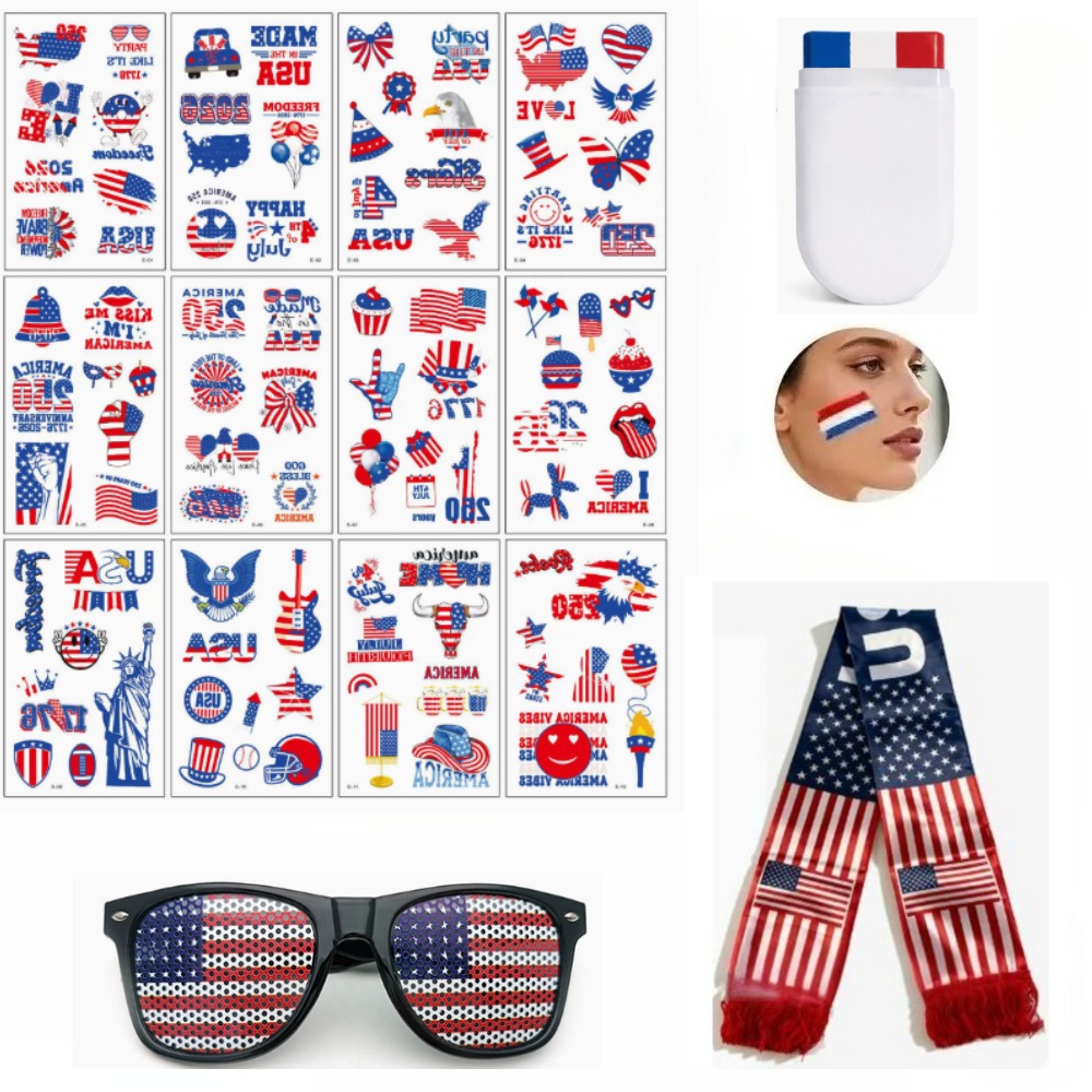 Kit de Torcedor Patriótico EUA - Party Games Usa avaliação e preço