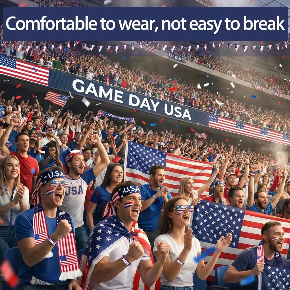 Kit de Torcedor Patriótico EUA - Party Games Usa avaliação e preço