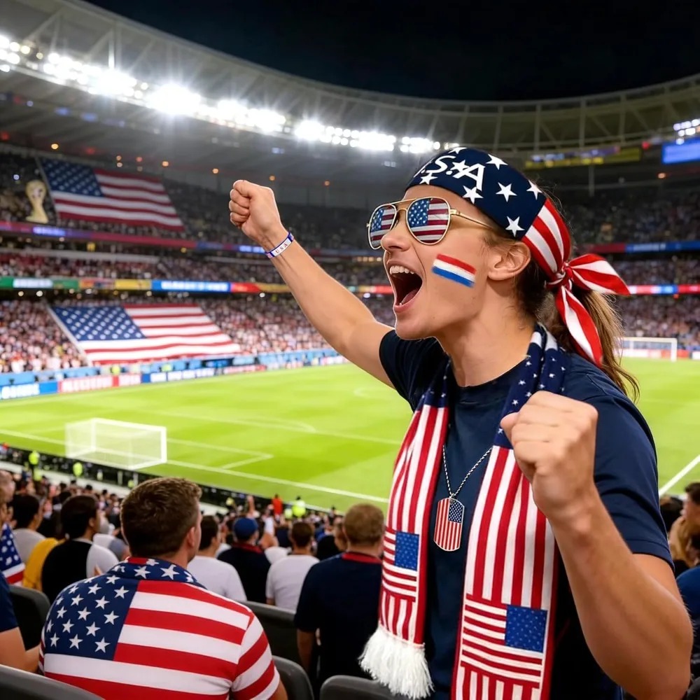 Kit de Torcedor Patriótico EUA - Party Games Usa avaliação e preço
