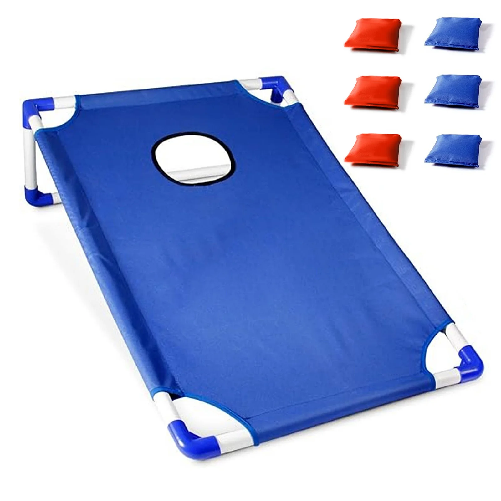 Conjunto de cornhole portátil, - Cornhole Board Set avaliação e preço