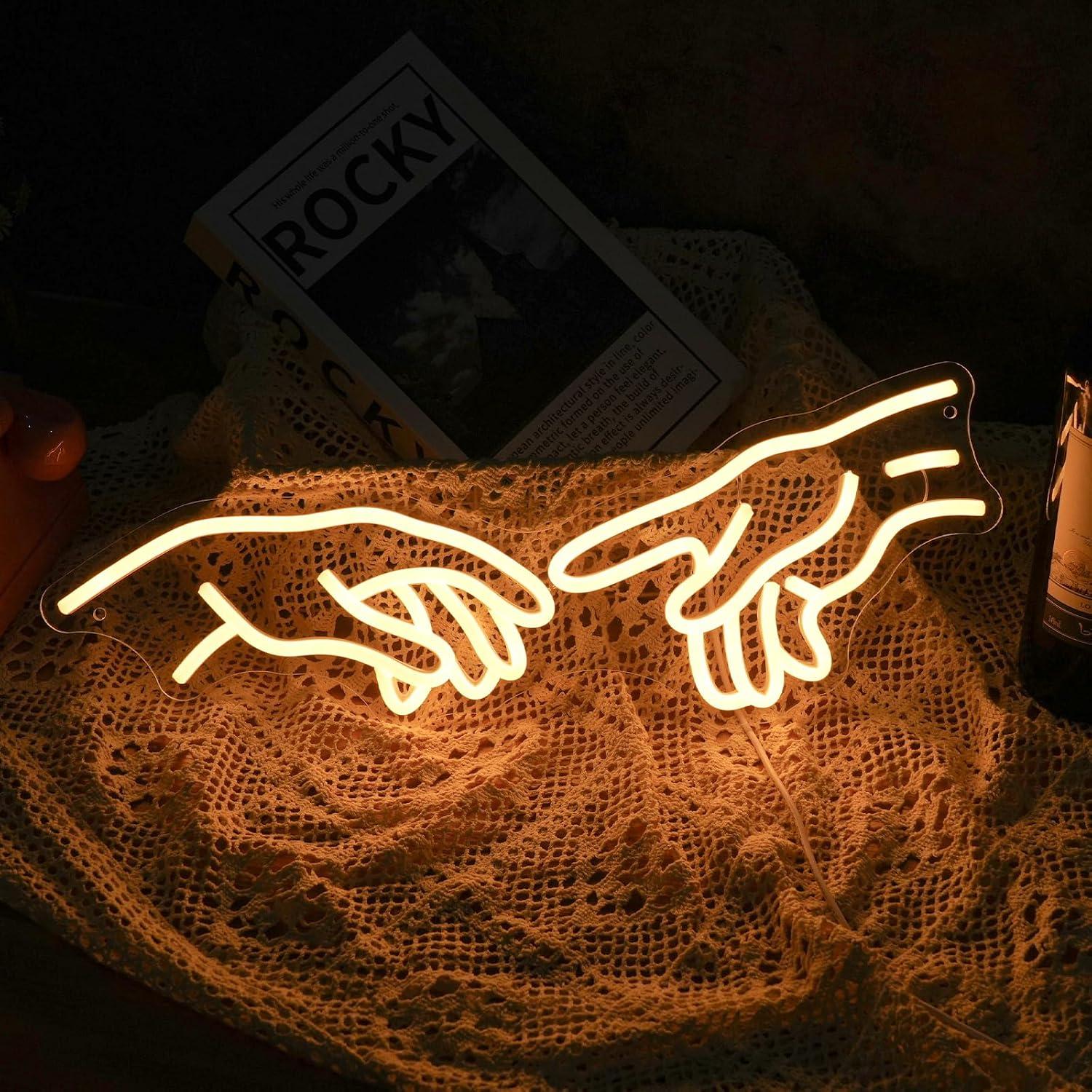 Letreiro Neon com Gestos das M - Party Games Shop avaliação e preço
