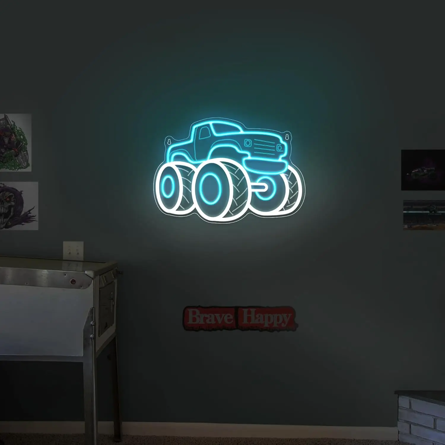 Letreiro Neon de Caminhão com  - Party Games Shop avaliação e preço