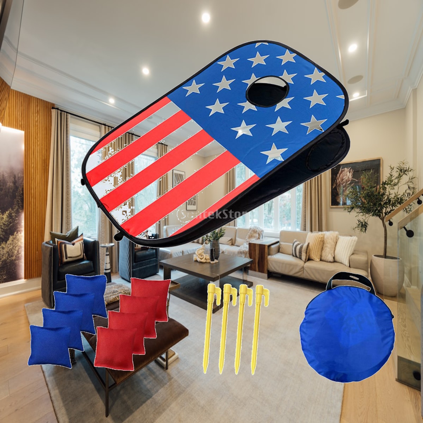 Conjunto de Tabuleiros de Corn - Cornhole Board Set avaliação e preço