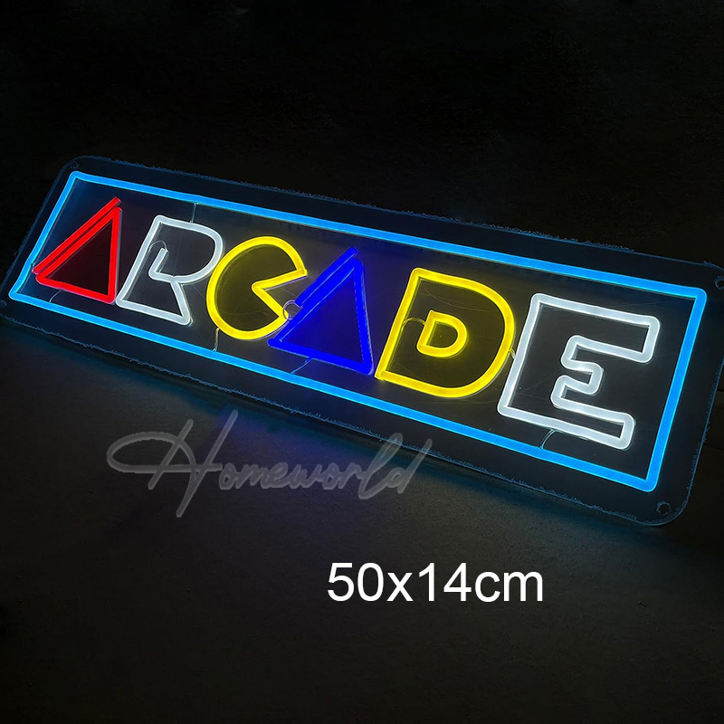 Arcade sinal de néon led sala  - Party Games Shop avaliação e preço