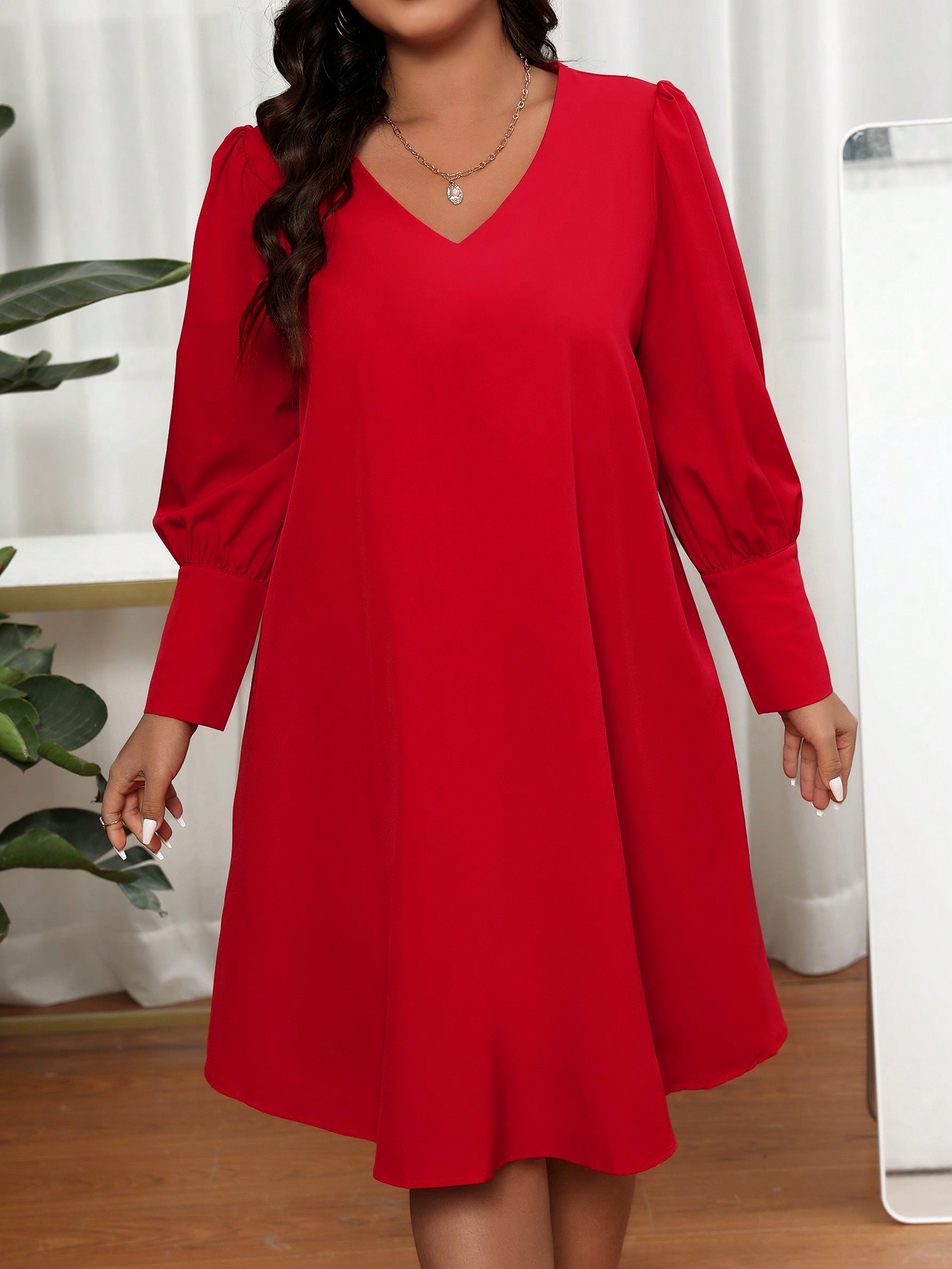 Vestido Midi Feminino Plus Siz - Party Games Switch avaliação e preço