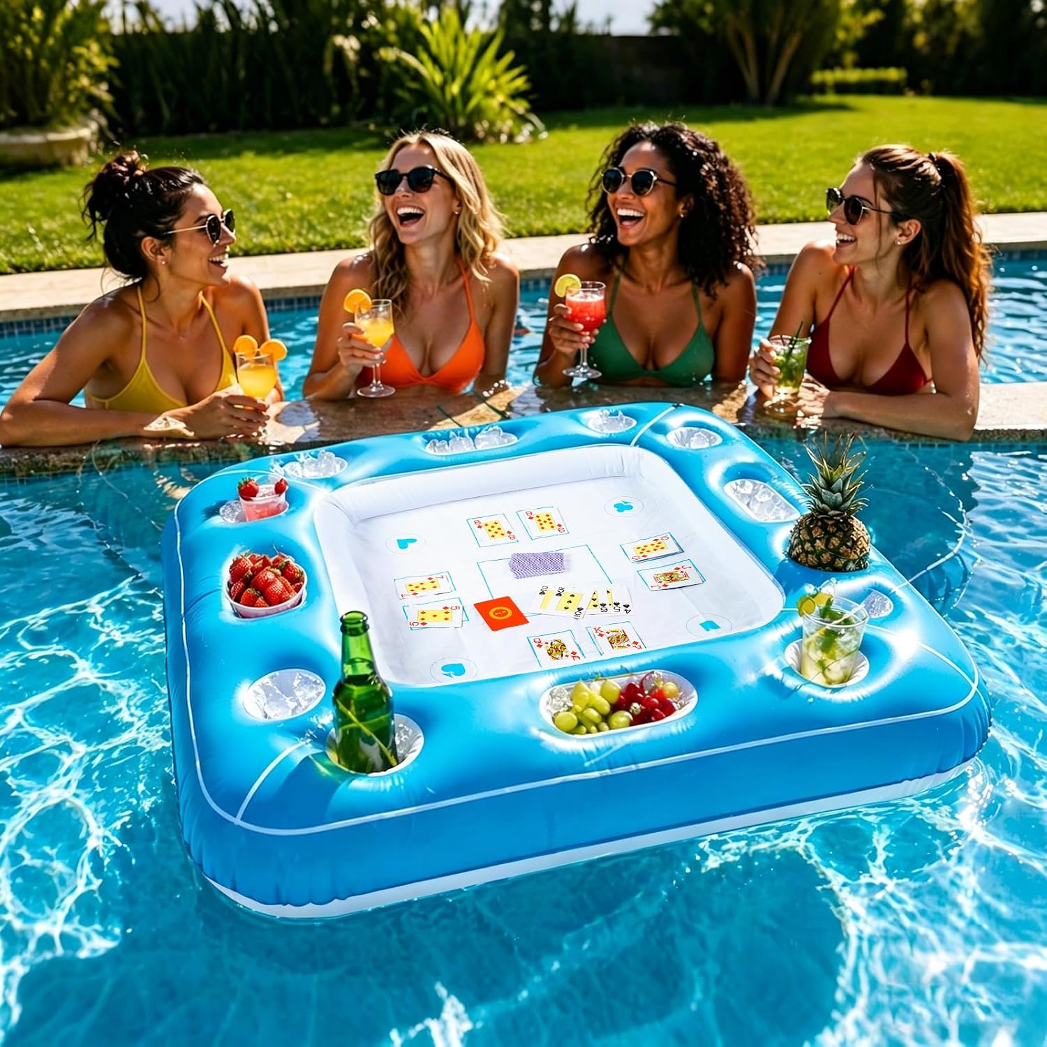 Mesa de Jogo Inflável Flutuant - Party Games Using Cards avaliação e preço