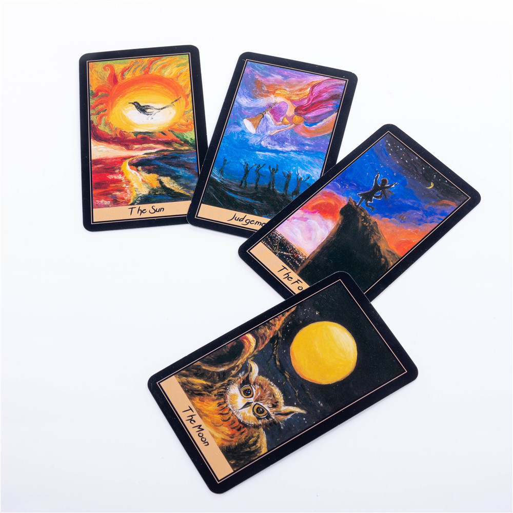 A roda da fortuna tarô cartão  - Party Games Using Cards avaliação e preço