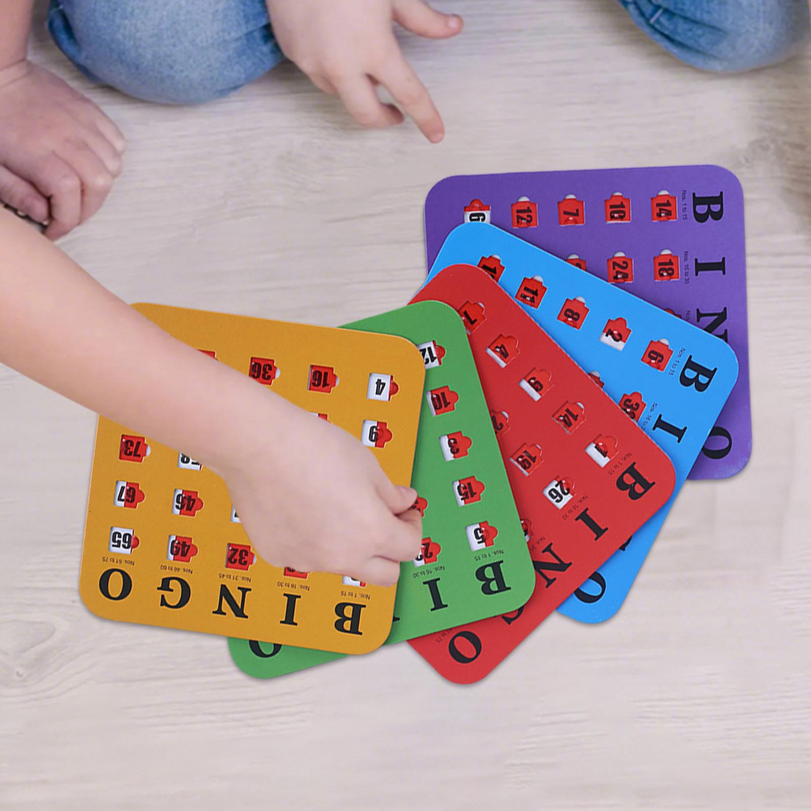 5 Cartas de Bingo com Impressã - Party Games For Adults Large Group avaliação e preço