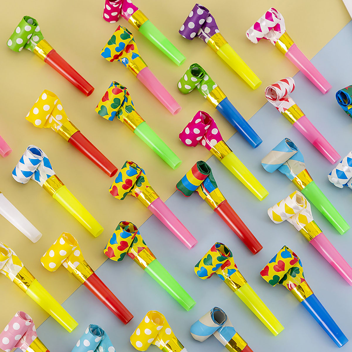 30 pçs assobios coloridos brin - Party Games Engagement avaliação e preço