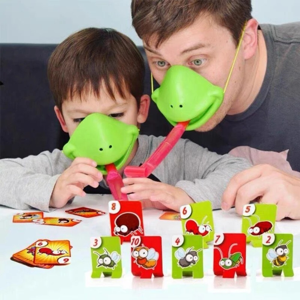 Máscara de Sapo Lagarto com Lí - Party Games Cards avaliação e preço