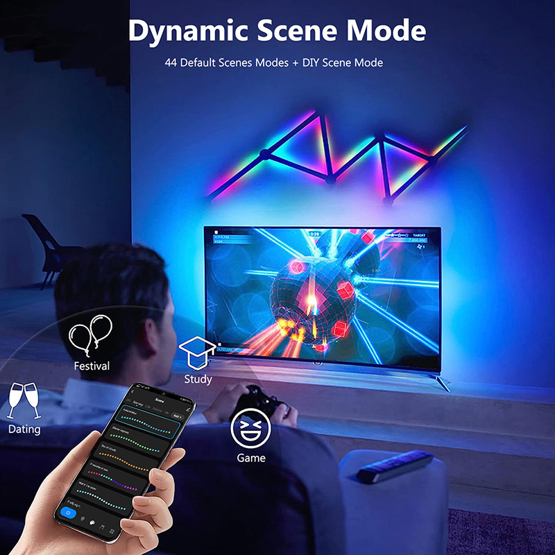 Lâmpada de parede rgb intelige - Party Games Switch avaliação e preço