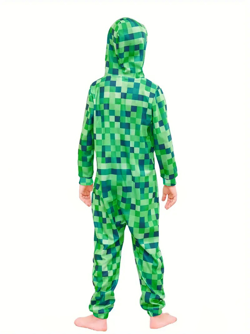 Traje trepadeira carnaval meni - Party Games Minecraft avaliação e preço