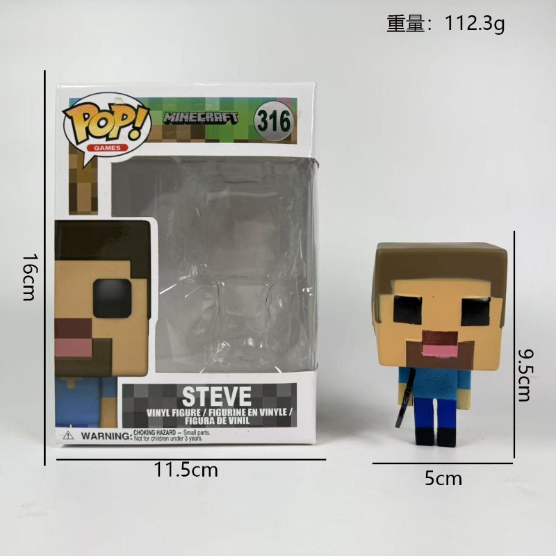 Figura Funko Minecraft Steve C - Party Games Minecraft avaliação e preço