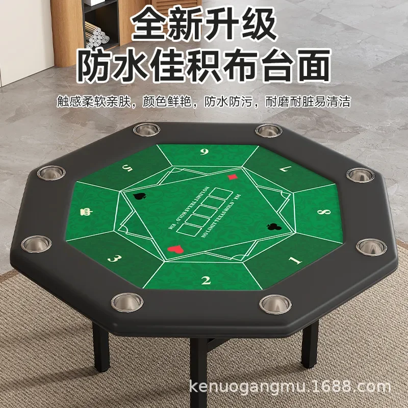 Mesa de Poker Octogonal Dobráv - Party Games Using Cards avaliação e preço