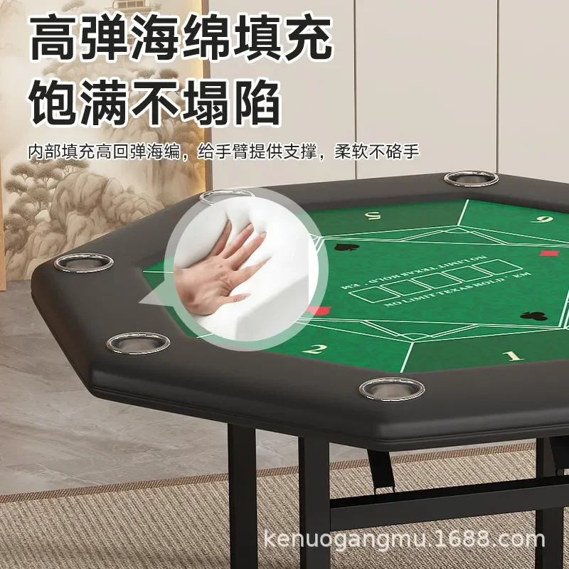 Mesa de Poker Octogonal Dobráv - Party Games Using Cards avaliação e preço