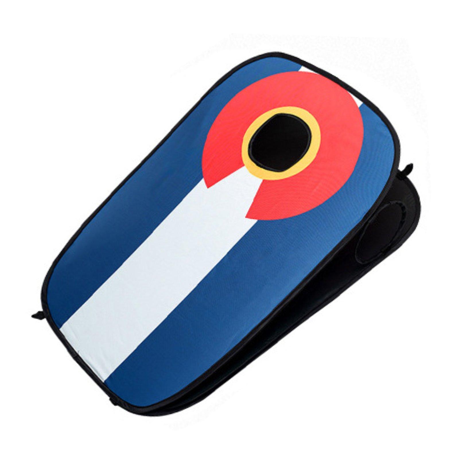 Conjunto Portátil de Corn Hole - Cornhole Board Set avaliação e preço