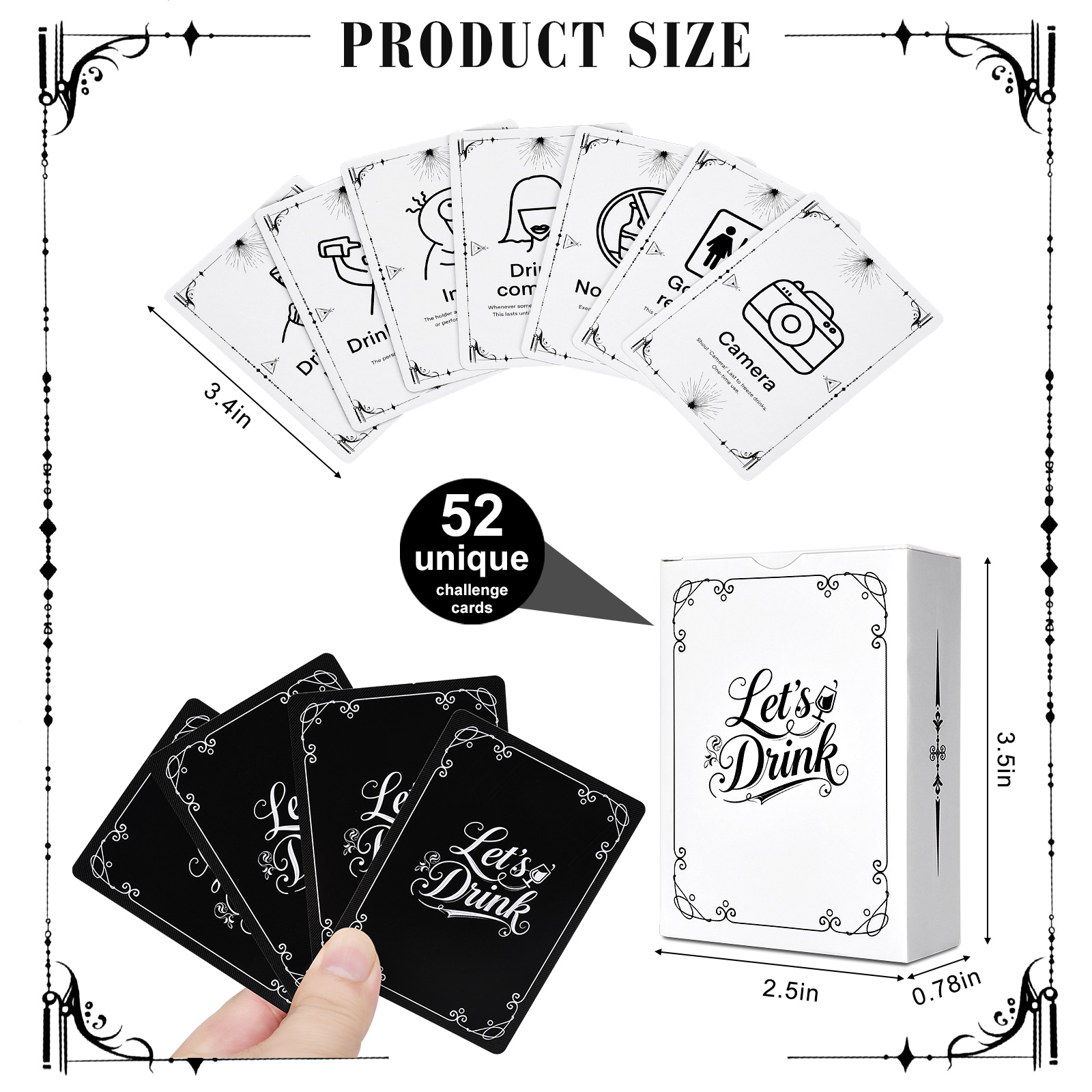 Cartas de Jogo para Adultos –  - Party Games Adult Birthday avaliação e preço