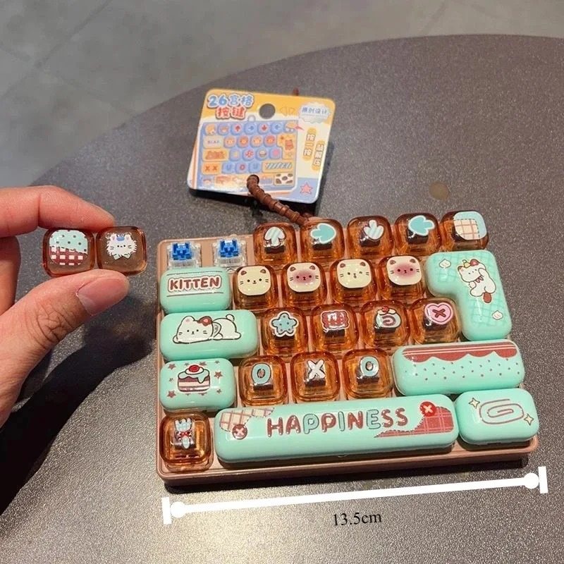 Em Estoque** 26Grid Keycap Cli - Party Games Switch avaliação e preço