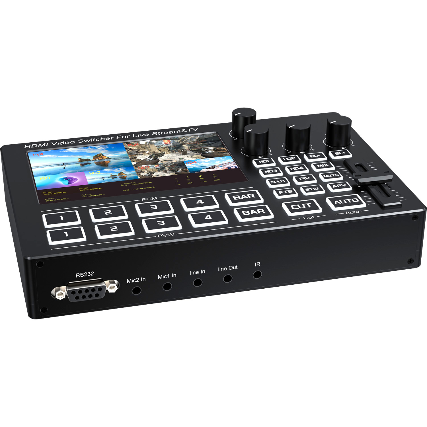 Misturador de Vídeo HDMI 1080P - Party Games Switch avaliação e preço