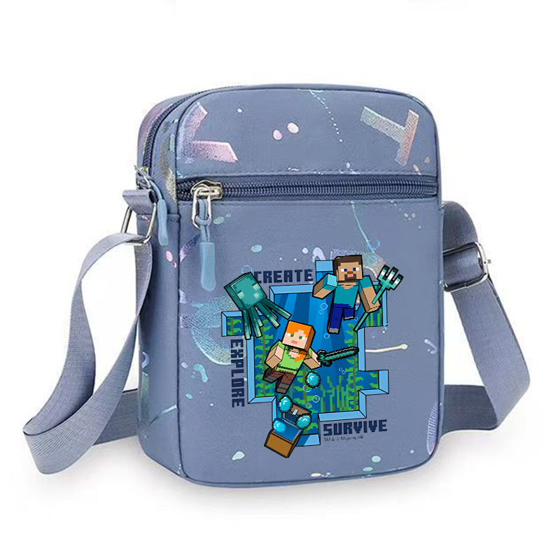 Bolsa de Ombro Temática de Jog - Party Games Minecraft avaliação e preço