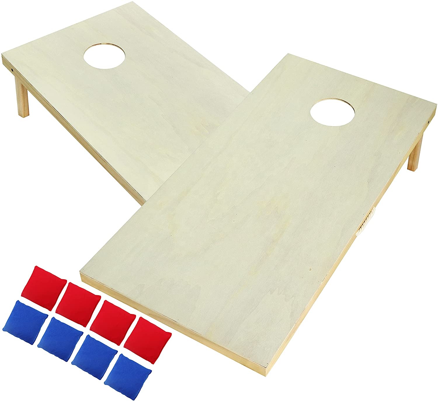 Inclui conjunto de 8 sacos de  - Cornhole Board Set avaliação e preço